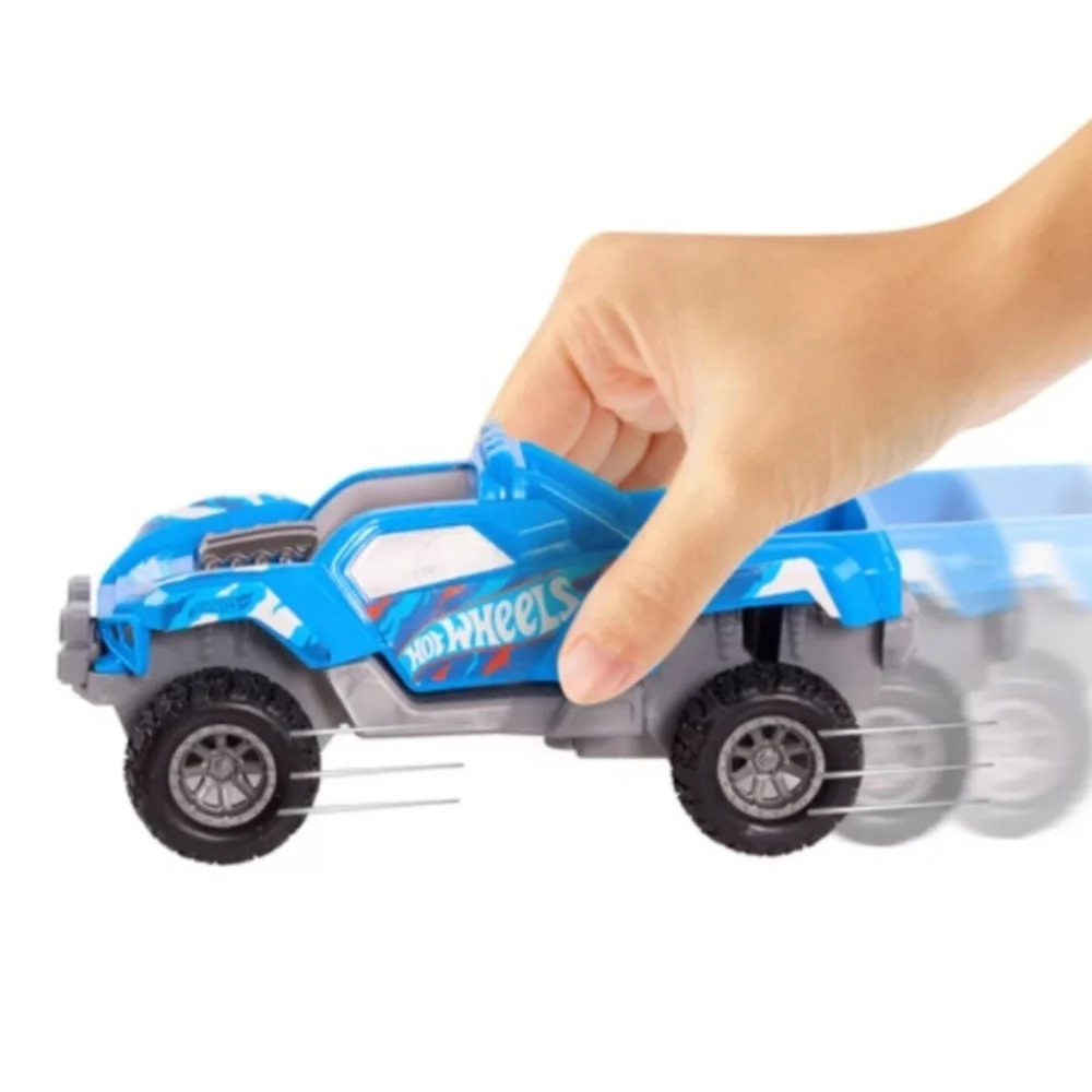 Hot Wheels Lot/2 Boys Pullback Racers Black & Blue‎ Dawgzilla Cars